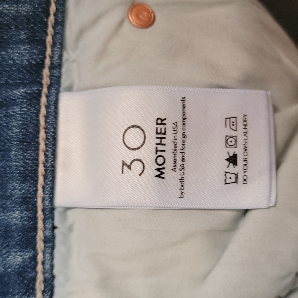 NWT MOTHER SUPERIOR  The Dutchie Short Fray - Picture 9 of 12